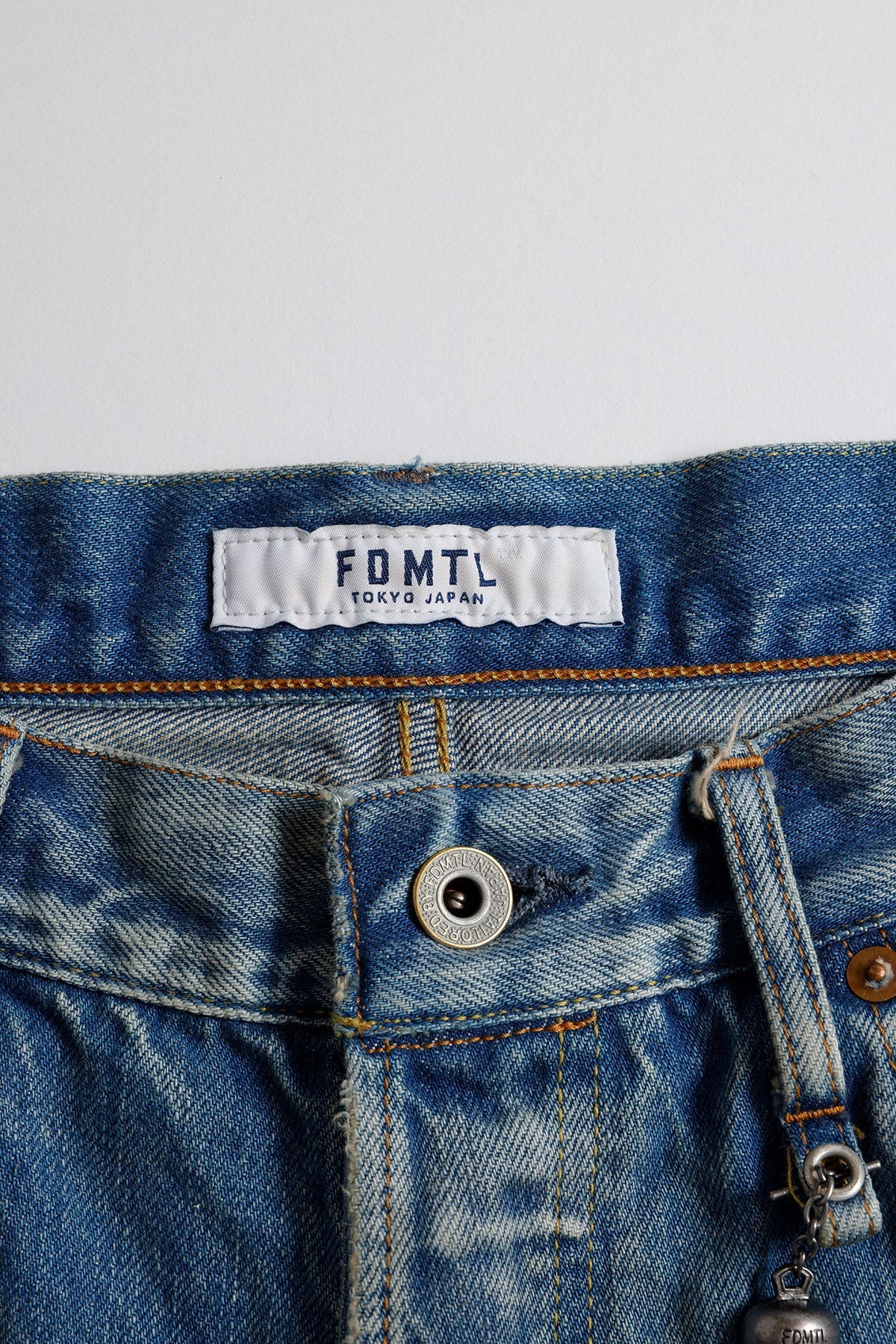 FUNDAMENTAL CLASSIC STRAIGHT DENIM CS121-INDIGO