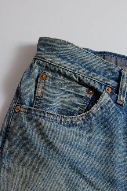 FUNDAMENTAL CLASSIC STRAIGHT DENIM CS121-INDIGO