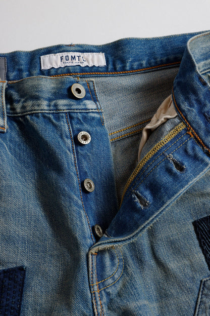 FUNDAMENTAL CLASSIC STRAIGHT DENIM CS121-INDIGO