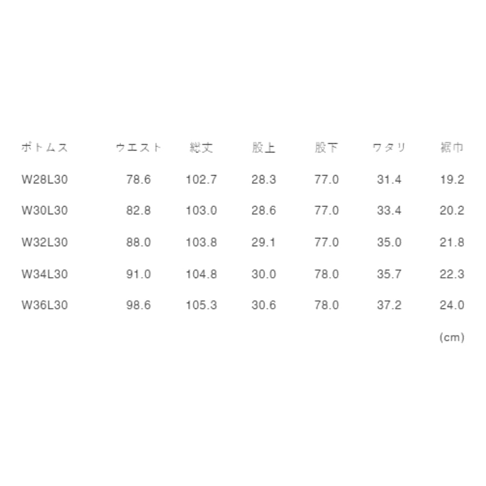 FUNDAMENTAL CLASSIC STRAIGHT DENIM CS121-INDIGO