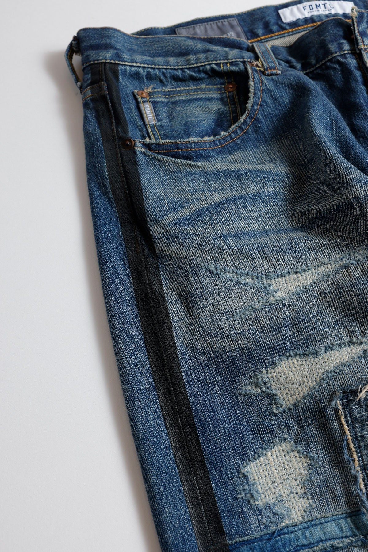 FUNDAMENTAL CLASSIC STRAIGHT DENIM CS125-INDIGO