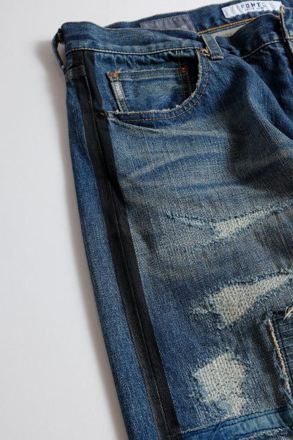 FUNDAMENTAL CLASSIC STRAIGHT DENIM CS125-INDIGO