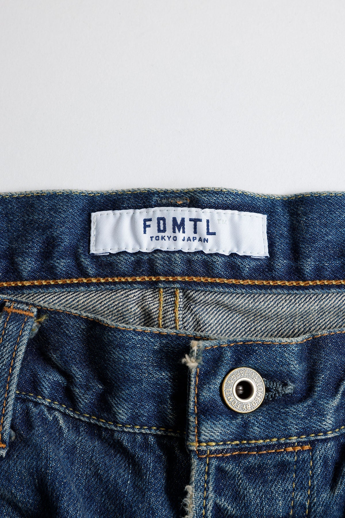 FUNDAMENTAL CLASSIC STRAIGHT DENIM CS125-INDIGO