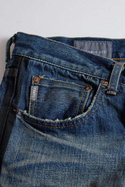 FUNDAMENTAL CLASSIC STRAIGHT DENIM CS125-INDIGO