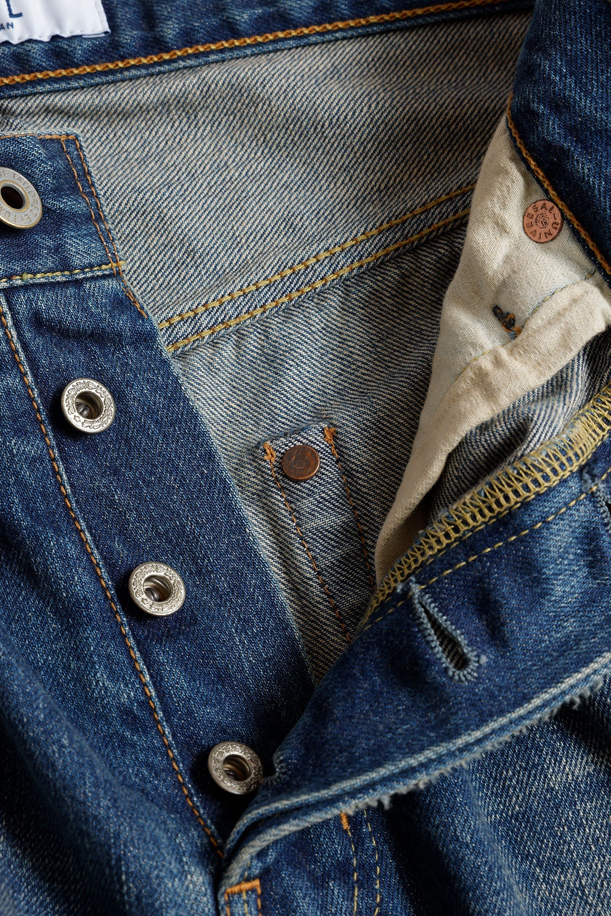FUNDAMENTAL CLASSIC STRAIGHT DENIM CS125-INDIGO