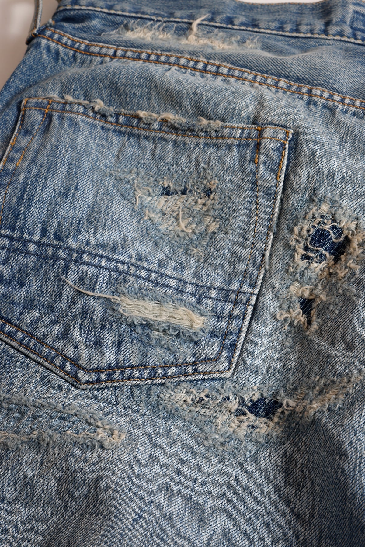 FUNDAMENTAL CLASSIC STRAIGHT DENIM CS136-INDIGO