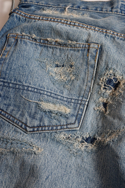 FUNDAMENTAL CLASSIC STRAIGHT DENIM CS136-INDIGO