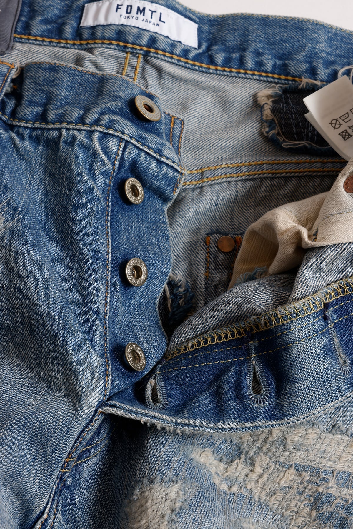 FUNDAMENTAL CLASSIC STRAIGHT DENIM CS136-INDIGO