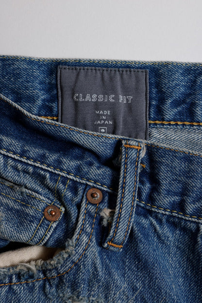 FUNDAMENTAL CLASSIC STRAIGHT DENIM CS136-INDIGO