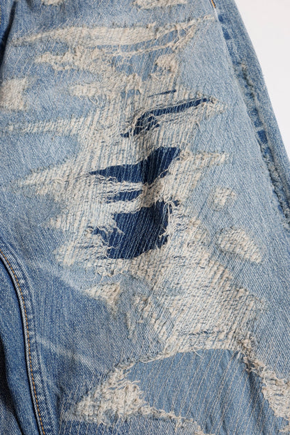 FUNDAMENTAL CLASSIC STRAIGHT DENIM CS136-INDIGO