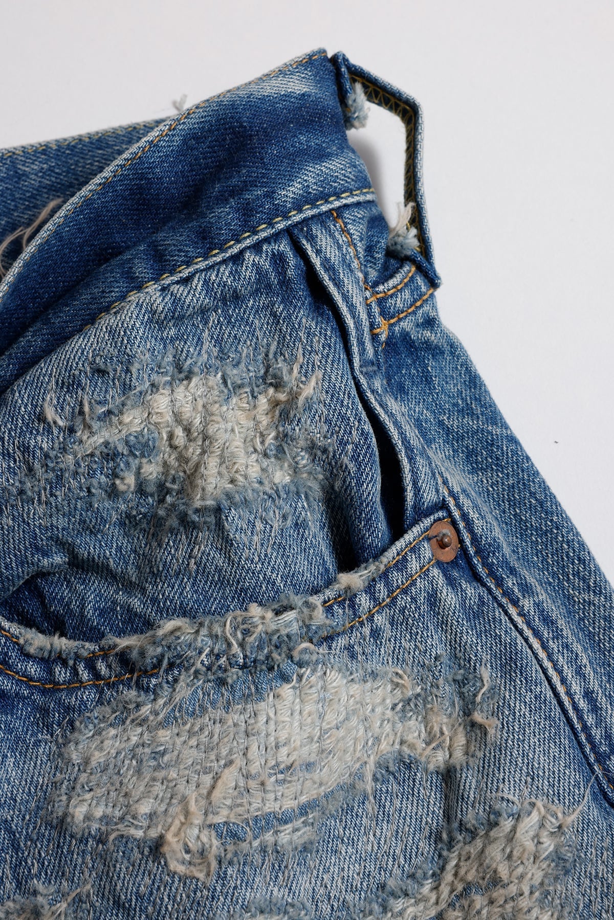 FUNDAMENTAL CLASSIC STRAIGHT DENIM CS136-INDIGO
