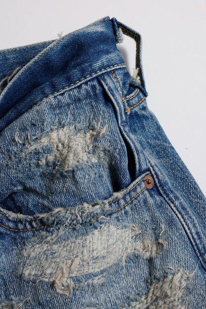 FUNDAMENTAL CLASSIC STRAIGHT DENIM CS136-INDIGO