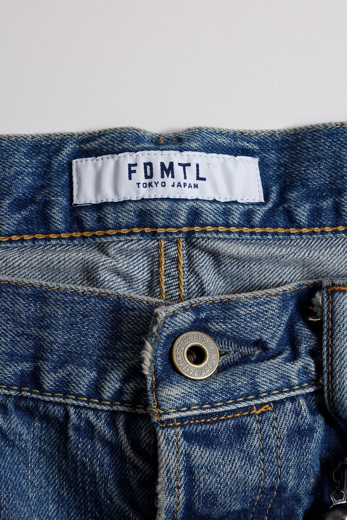 FUNDAMENTAL CLASSIC STRAIGHT DENIM CS136-INDIGO
