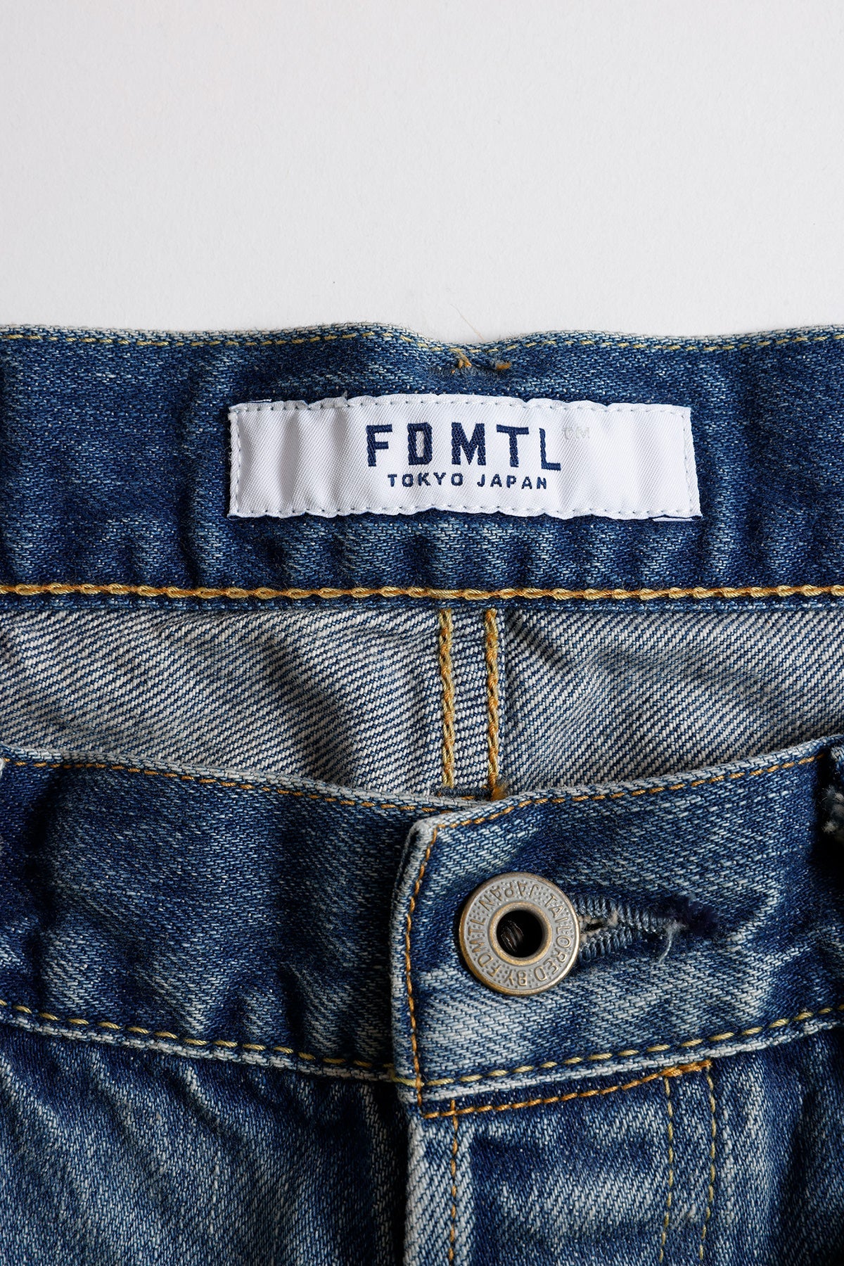 FUNDAMENTAL CLASSIC STRAIGHT DENIM CS137-INDIGO