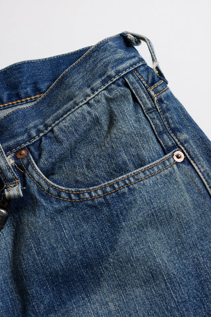 FUNDAMENTAL CLASSIC STRAIGHT DENIM CS137-INDIGO