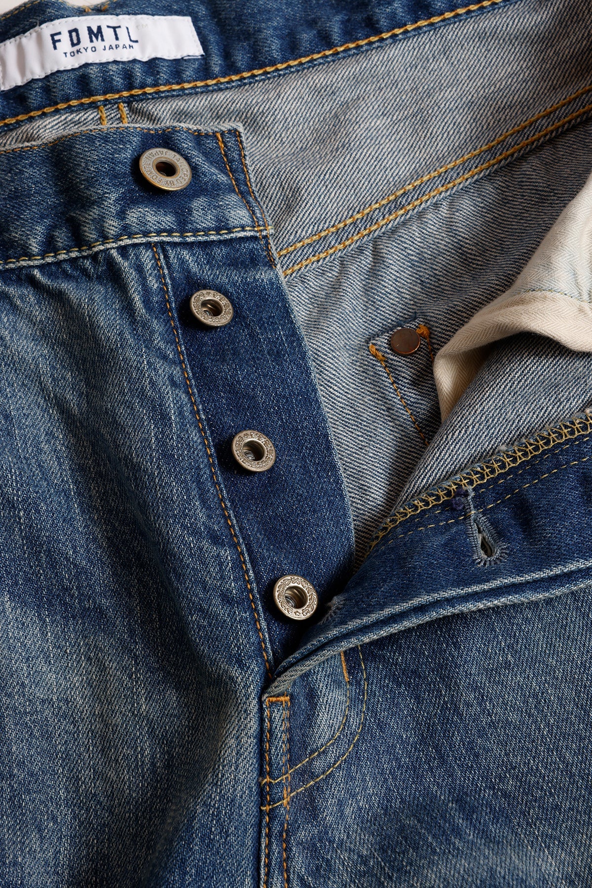 FUNDAMENTAL CLASSIC STRAIGHT DENIM CS137-INDIGO