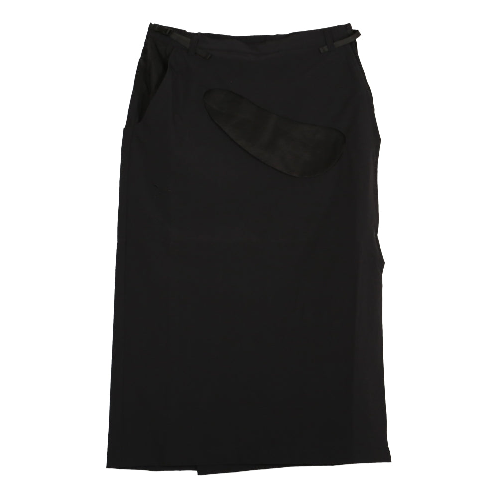 ARCHIVAL REINVENT CLOUD POCKET DRESS-BLACK