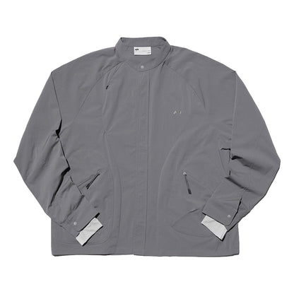 NINE POINT NINE COIL TECHICAL L/S SHIRT-TECHNICAL GRAY