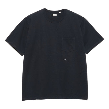 Nanamica COOLMAX JERSEY POCKET TEE-BLACK