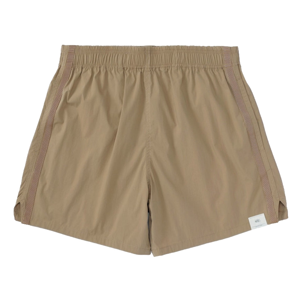 MADNESS COTTON NYLON EASY SHORTS (FABRIC BY JAPAN)-BROWN