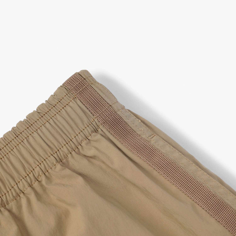 MADNESS COTTON NYLON EASY SHORTS (FABRIC BY JAPAN)-BROWN