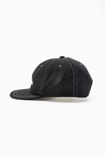 AND WANDER COTTON TWILL CAP-BLACK