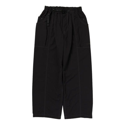 AND WANDER CRINKLED NYLON PANTS-BLACK