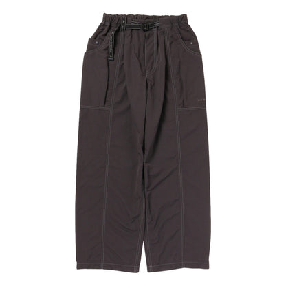 AND WANDER CRINKLED NYLON PANTS-CHARCOAL