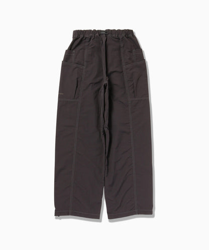AND WANDER CRINKLED NYLON PANTS-CHARCOAL