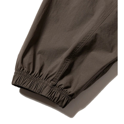 MEANSWHILE CRISP NYLON WIND JACKET-CHARCOAL