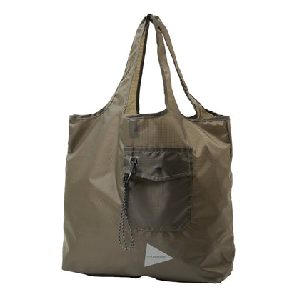 AND WANDER CRISPY RIP GROCERY POCKET BAG-KHAKI