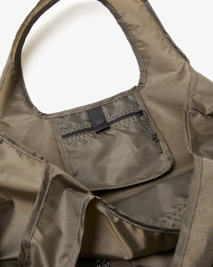 AND WANDER CRISPY RIP GROCERY POCKET BAG-KHAKI