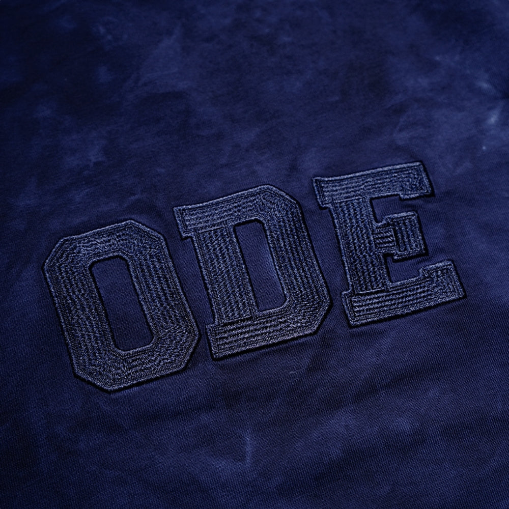 EMBROIDERY TIE-DYE T-SHIRT