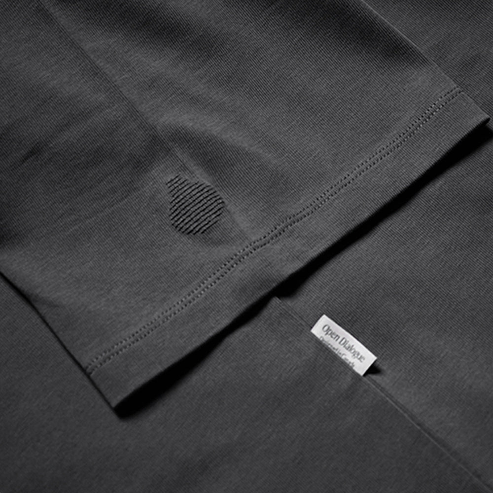 EMBROIDERY TIE-DYE T-SHIRT