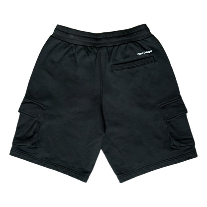 LASER PRINTED PATTERN SWEAT SHORTS