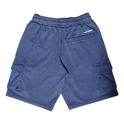 LASER PRINTED PATTERN SWEAT SHORTS