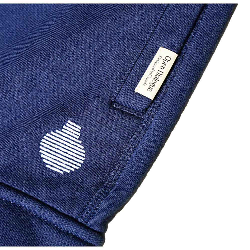 LASER PRINTED PATTERN SWEAT SHORTS