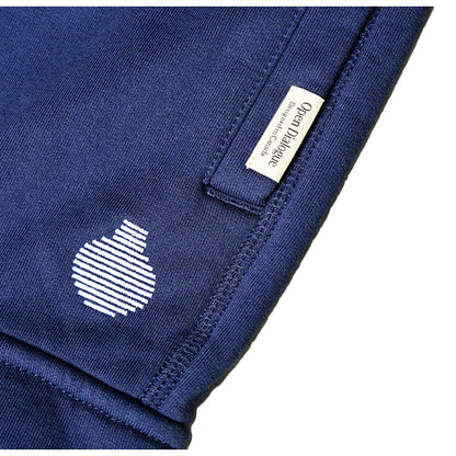 LASER PRINTED PATTERN SWEAT SHORTS