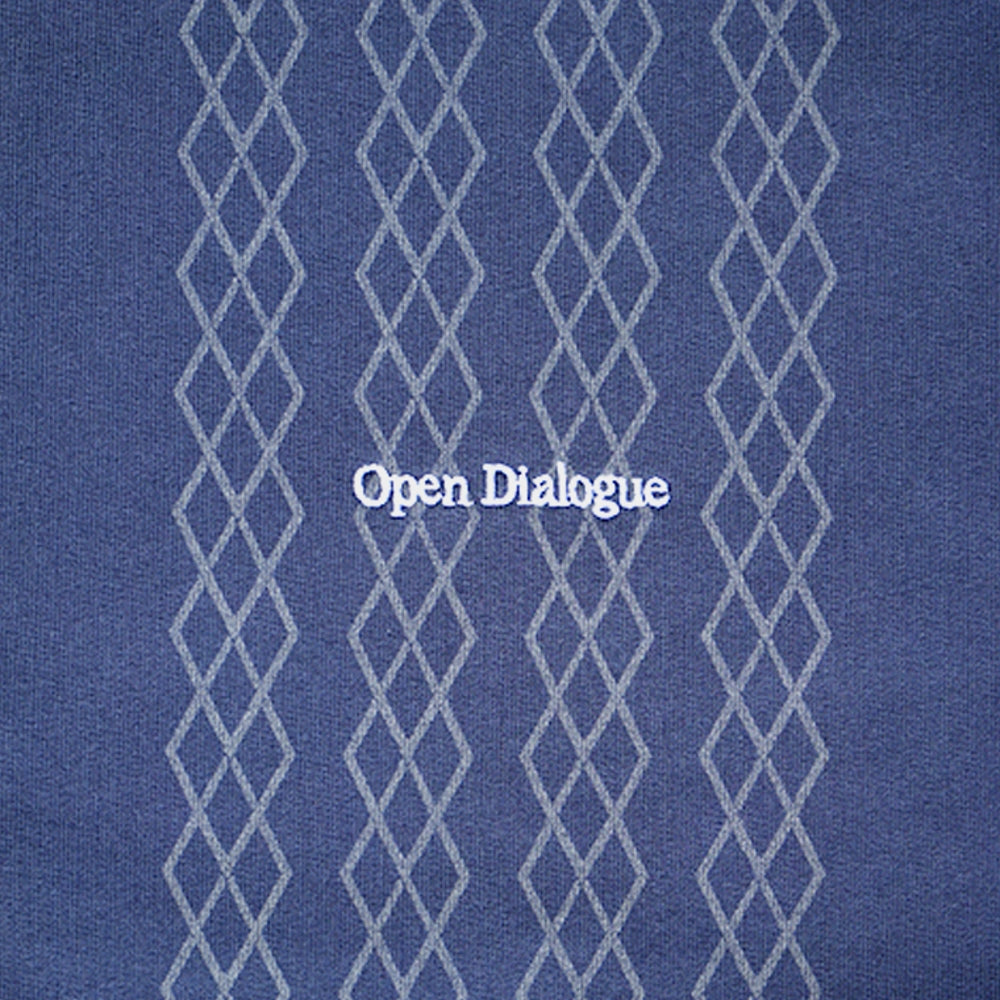 LASER PRINTED PATTERN SWEATSHIRT