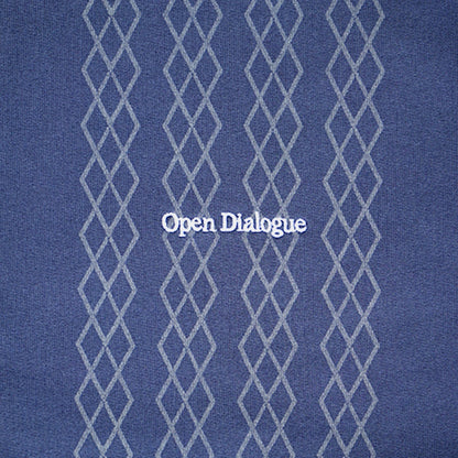 LASER PRINTED PATTERN SWEATSHIRT