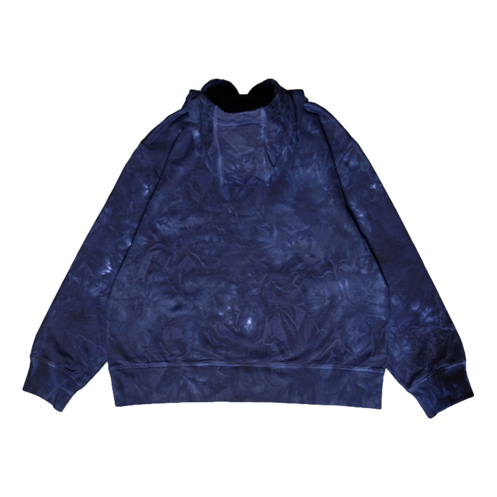 TIE DYED LOGO EMBROIDERY HOODIE