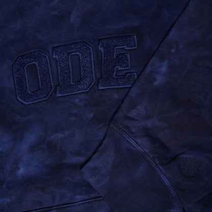 TIE DYED LOGO EMBROIDERY HOODIE