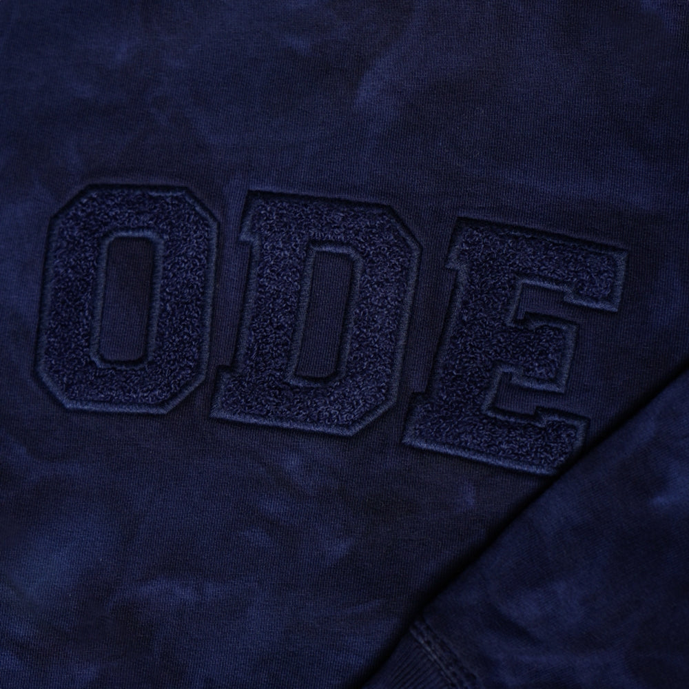 TIE DYED LOGO EMBROIDERY HOODIE