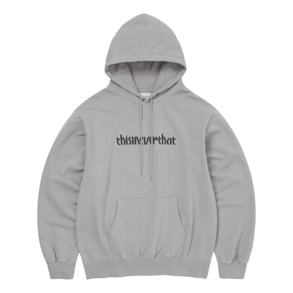 THIS IS NEVER THAT CIRCLED NUMBER HOODIE-CONCRETE