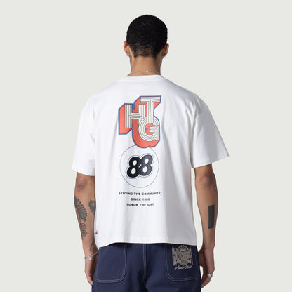 HONOR THE GIFT COMMUNITY SS TEE-WHITE