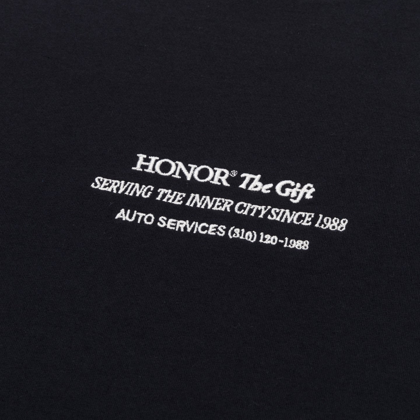 HONOR THE GIFT COMMUNITY SS TEE-BLACK