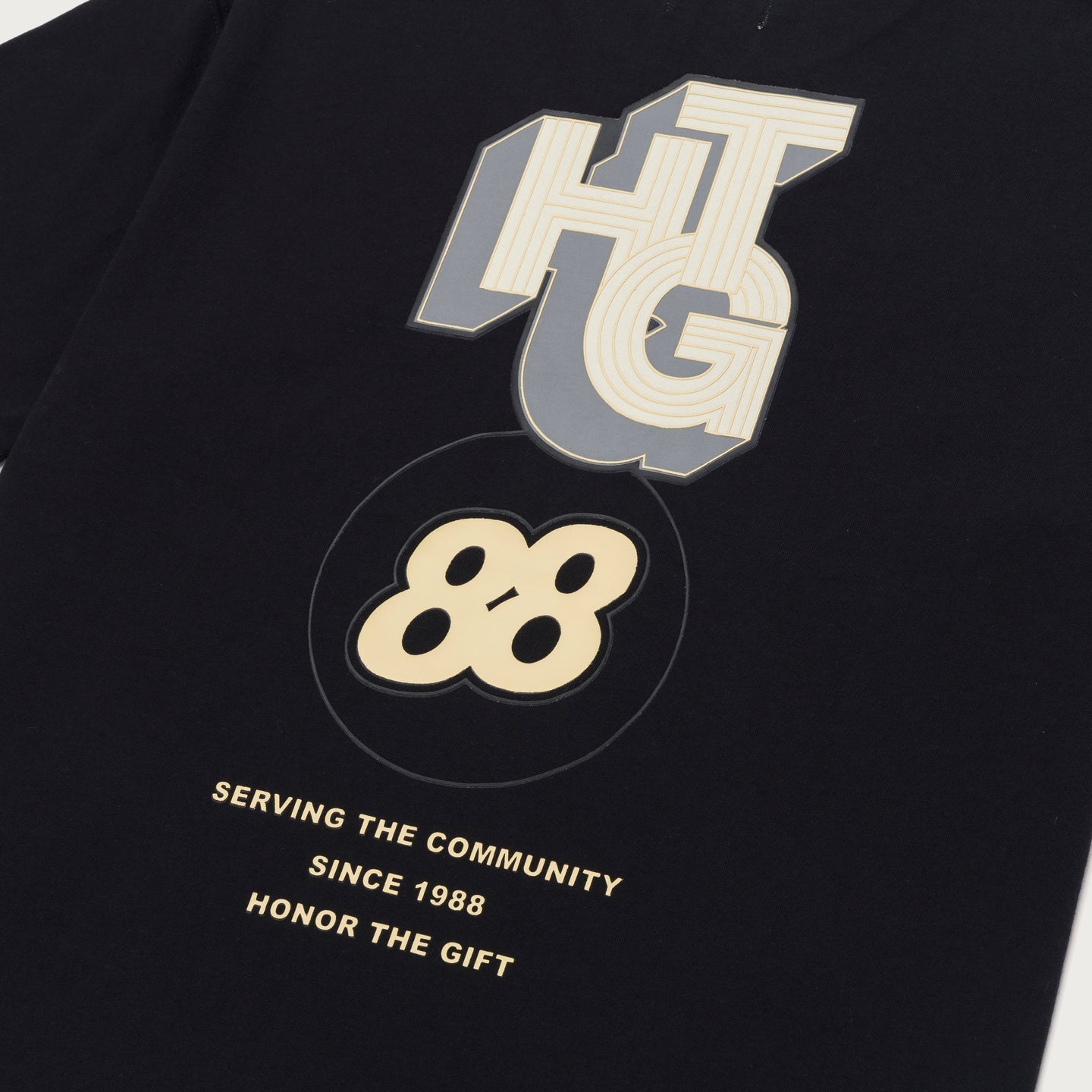 HONOR THE GIFT COMMUNITY SS TEE-BLACK