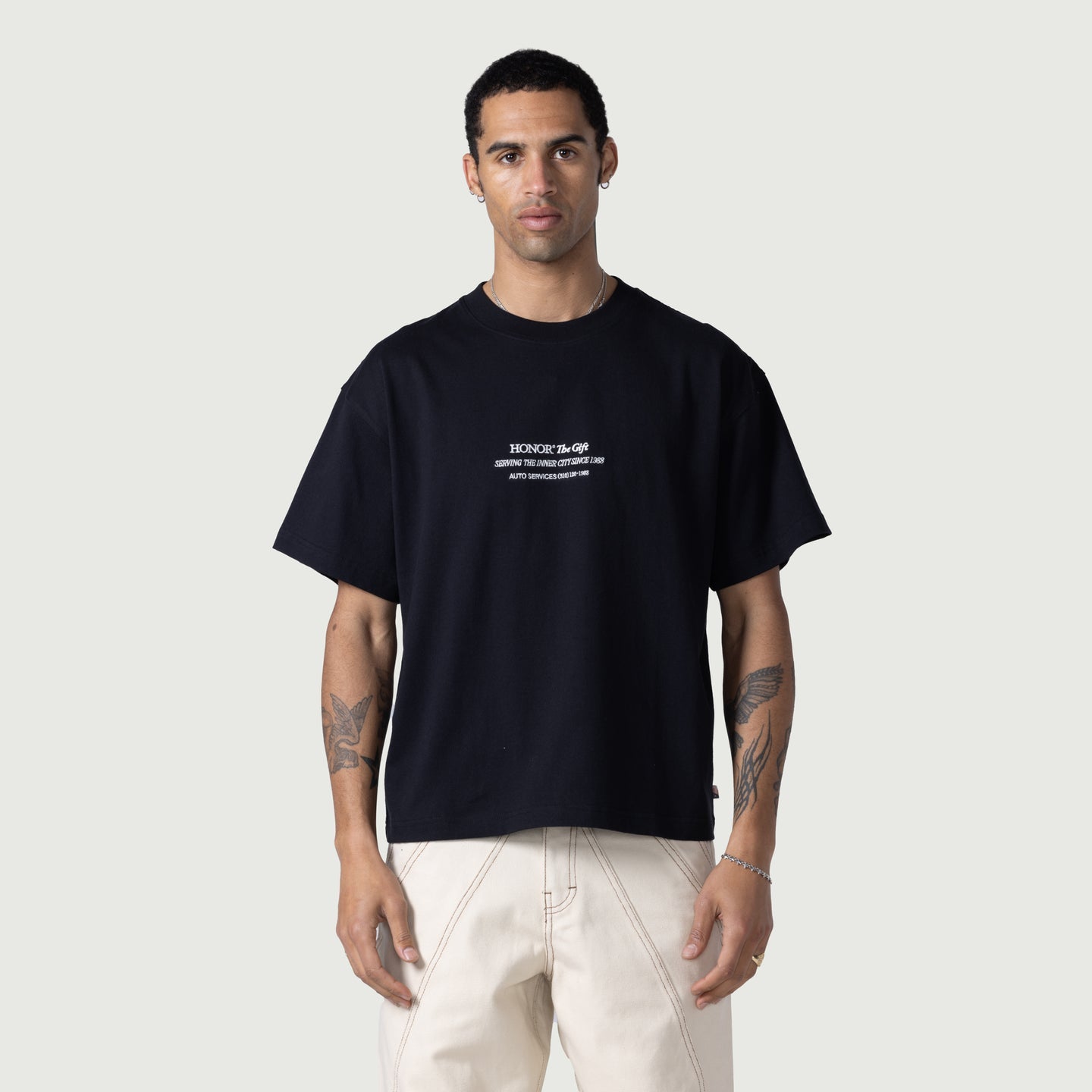 HONOR THE GIFT COMMUNITY SS TEE-BLACK
