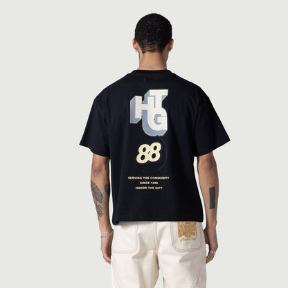 HONOR THE GIFT COMMUNITY SS TEE-BLACK