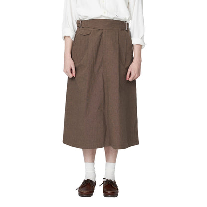 Nanamica COTTON BUFF CLOTH GURKHA-BROWN